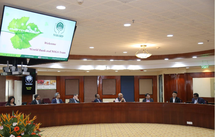 MIGA Delegation interacting with the NABARD Team