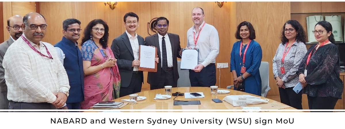 NABARD and Western Sydney University (WSU) sign MoU